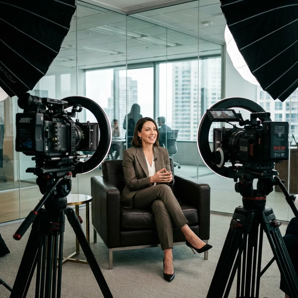 Behind the scenes studio edit
